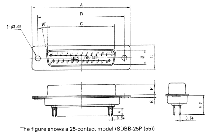 ҥŵ D-subͥ SDCB-37P(55)